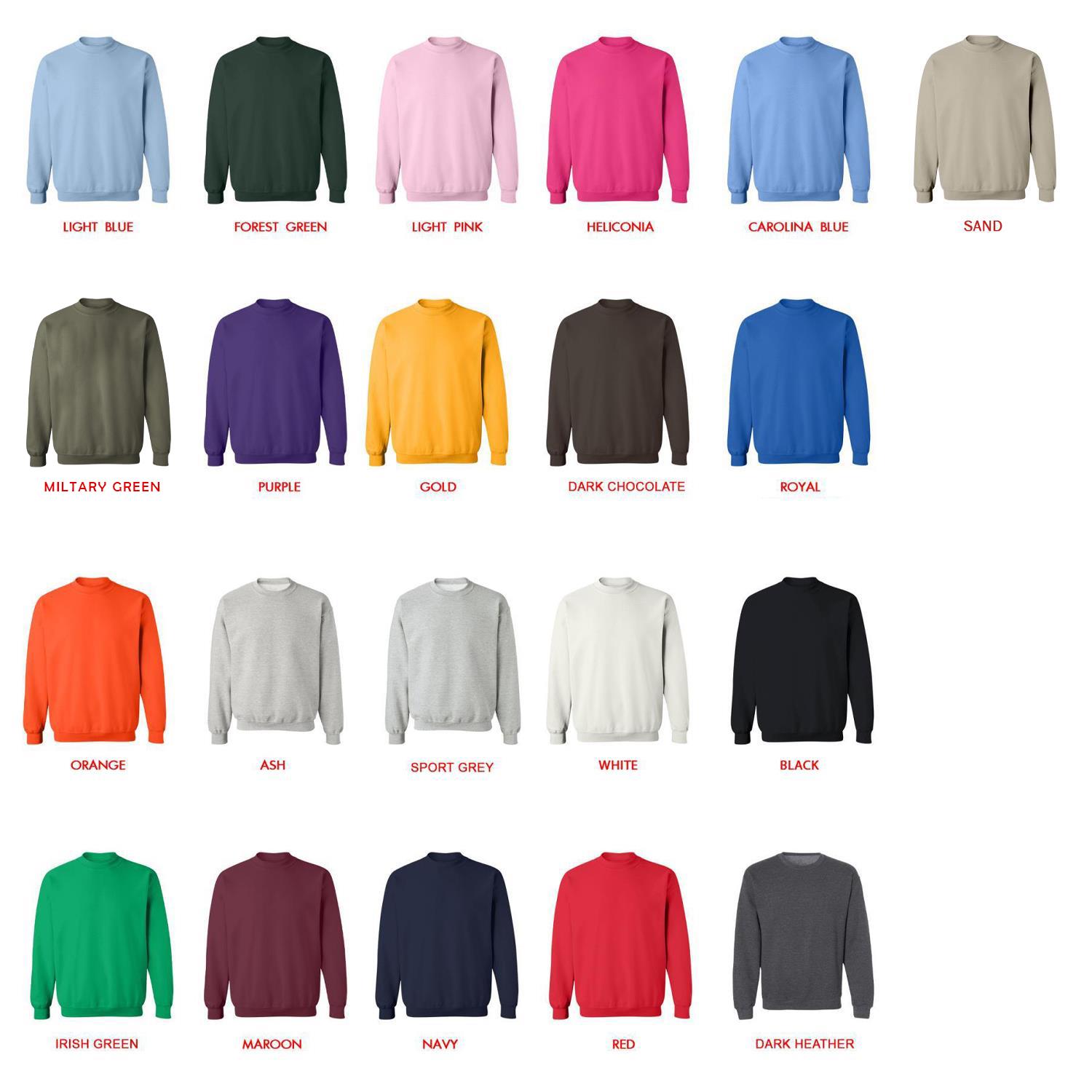sweatshirt color chart - Kacey Musgraves Store