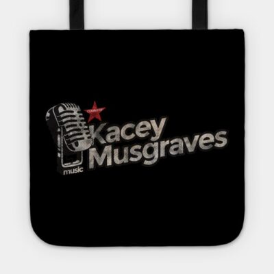 Kacey Musgraves Vintage Microphone Tote Official Kacey Musgraves Merch