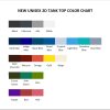 tank top color chart - Kacey Musgraves Store